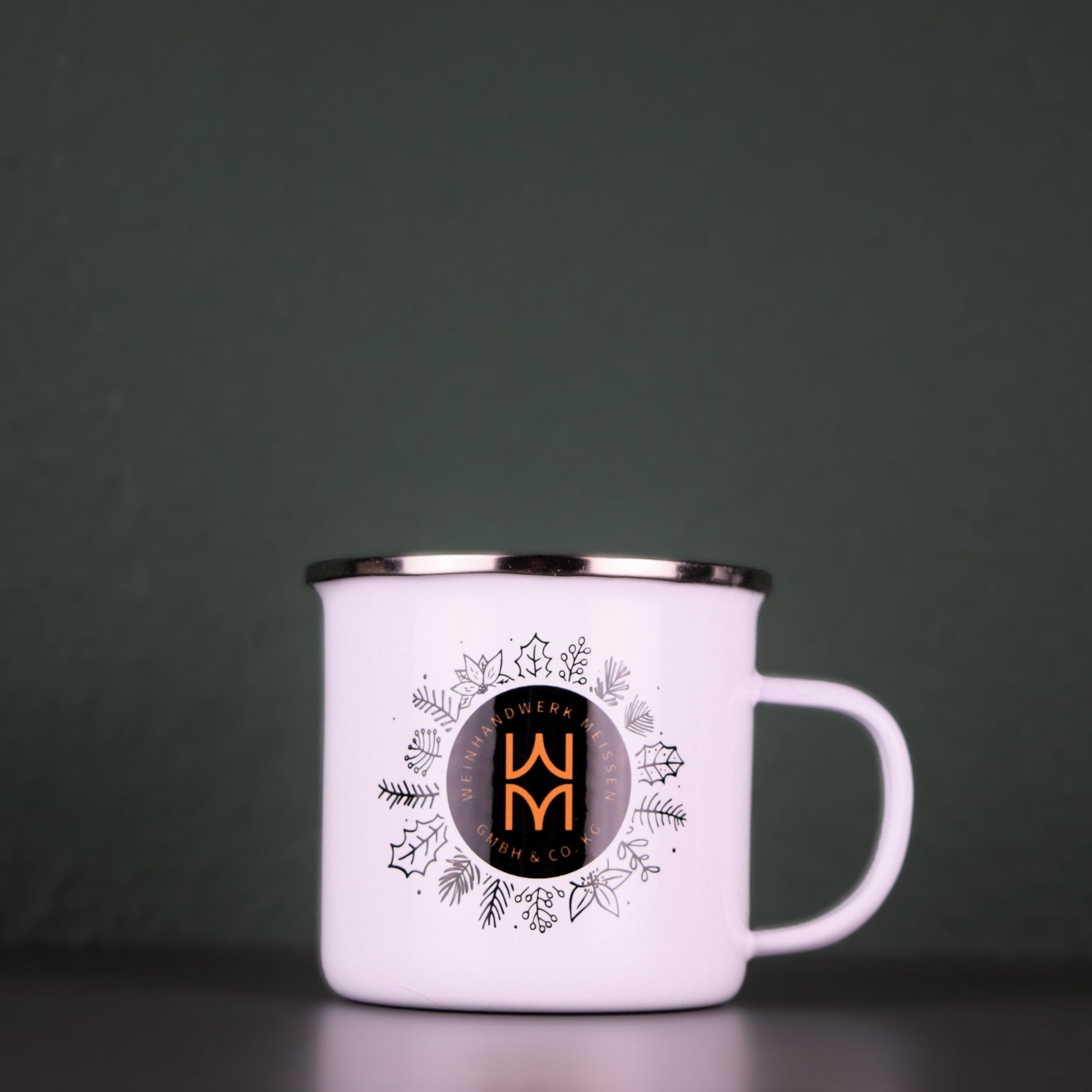 Weinwerkstatt Meissen Winzer Glühwein Tasse, regionale Weinpräsente, Wein zum verschenken, sächischer Glühwein