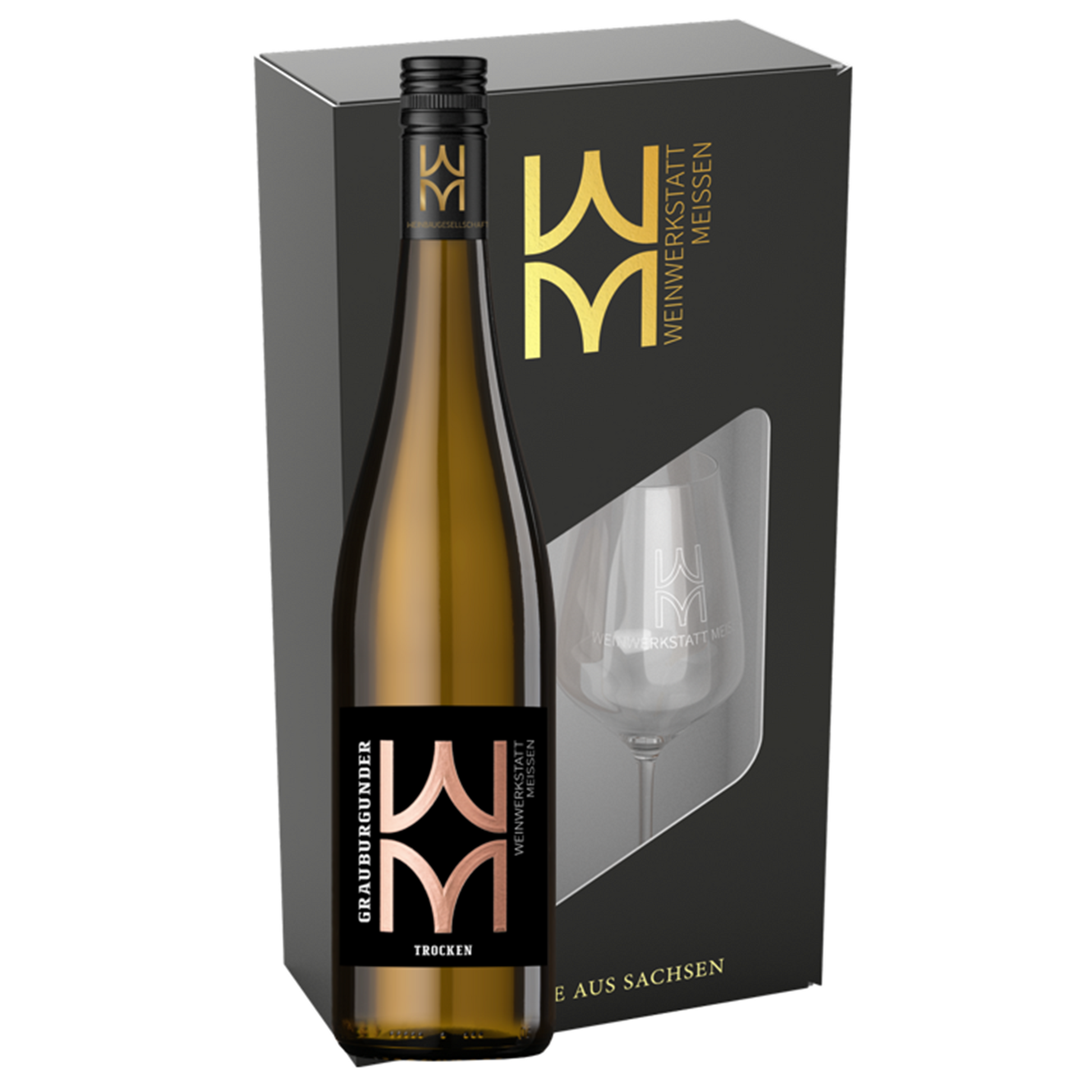 Grauburgunder, Meißner Wein, Präsent, Weinpräsent